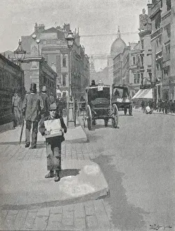 Leadenhall Prefs Prints: Cannon Street, 1891. Creator: William Luker