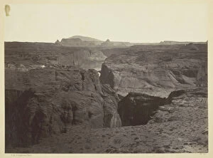 Canon Collection: Canon of the Colorado River, near Mouth of San Juan River, Arizona, 1873. Creator: Tim O'Sullivan