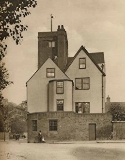 Islington Gallery: Canonbury Tower, an Old Manor House Turned into a Social Club, c1935. Creator: Donald McLeish