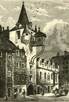Turret Prints: The Canongate Tolbooth, Edinburgh, 1890. Creator: Unknown