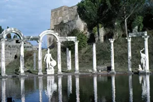 Canopus, Hadrians Villa (built 125-135), Tivoli, Italy, c20th century. Artist: CM Dixon