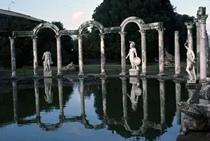 Water Surface Prints: Canopus, Hadrians Villa (built 125-135), Tivoli, Italy, c20th century. Artist: CM Dixon