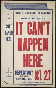 John C Prints: It Can't Happen Here, [193-]. Creator: Unknown