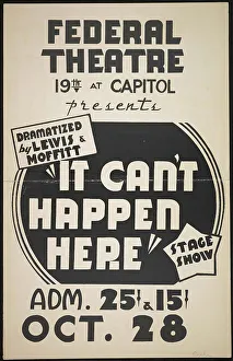 John C Prints: It Can't Happen Here, [193-]. Creator: Unknown