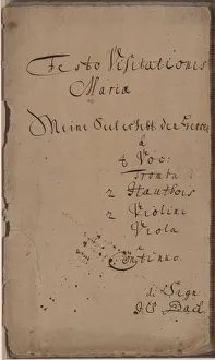 Bach Prints: The Cantata Meine Seel erhebt den Herren (My soul magnifies the Lord), BWV 10, c. 1740
