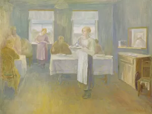 Dining Hall Gallery: A canteen, 1932