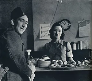 Hm Stationery Office Gallery: Canteen piece, 1941. Artist: Cecil Beaton