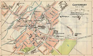 Canterbury, c20th Century. Artist: John Bartholomew