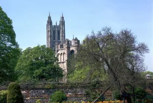 Canterbury Cathedral from the east, 6th century