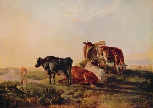 Emrose And Prints: Canterbury Meadows, c1879. Artist: Thomas Sidney Cooper