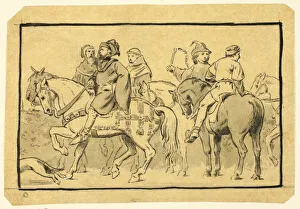 Canterbury Pilgrims, n. d. Creator: Henry Stacy Marks