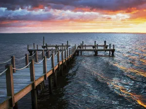 Dark Gallery: Cantina Sunset. Creator: Eve Turek
