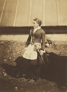Crimea Ukraine Prints: Cantiniere, 1855. Creator: Roger Fenton