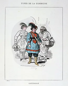 Cantinieres, Paris Commune, 1871