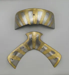 Barding Prints: Cantle (Back two piece saddle steels), , c. 1575. Creator: Unknown