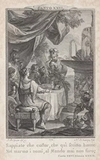 Battista Cipriani Gallery: Canto 26, Stanza 39, from Orlando Furioso, 1774. 1774. Creator: Nicolas de Launay