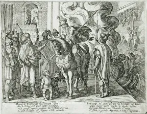 Gerusalemme Liberata Prints: Canto II, 16th century. Creator: Antonio Tempesta