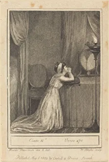 Blake William Gallery: Canto II, Verse 471, 1803. Creator: William Blake