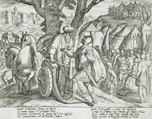 Gerusalemme Liberata Prints: Canto X, 16th century. Creator: Antonio Tempesta