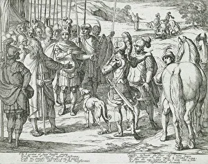 Gerusalemme Liberata Prints: Canto XIV, 16th century. Creator: Antonio Tempesta