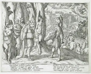 Gerusalemme Liberata Prints: Canto XVIII, 16th century. Creator: Antonio Tempesta