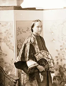 1869 Prints: Canton, Kwangtung (Guangdong) province, China: a young woman, 1869. Creator: John Thomson