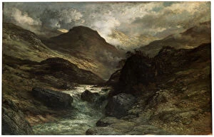 Canyon Collection: A Canyon, 1878. Artist: Gustave Dore