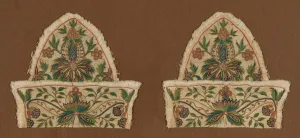 Chain Stitch Gallery: Cap (Disassembled), England, 18th century. Creator: Unknown