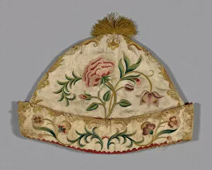 Fashion Accessory Gallery: Cap, France, 1775 / 1800. Creator: Unknown