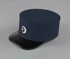 Black History Collection: Cap from Fruit of Islam uniform, ca. 1960. Creator: Unknown