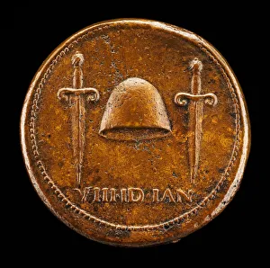 Cap of Liberty between Daggers [reverse]. Creator: Giovanni da Cavino