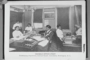 Jenkins Prints: Capable office staff; Bookkeeping department; National Benefit Association