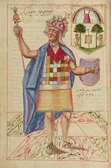 Peru Prints: Capac Yupanqui, completed in 1616. Creator: Unknown