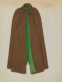 Marie Mitchell Prints: Cape, c. 1937. Creator: Marie Mitchell