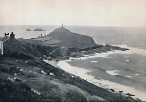 Round The Coast Prints: Cape Cornwall - A Lonely Spot, 1895