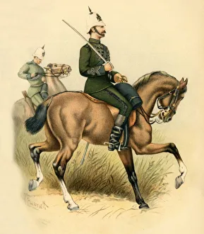 Richards Prints: The Cape Mounted Rifles, 1890. Creator: Godfrey Douglas Giles