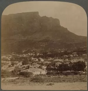 Cape Town Gallery: Cape Town and Table Mountain, west from foot of Signal Hill, South Africa, 1902
