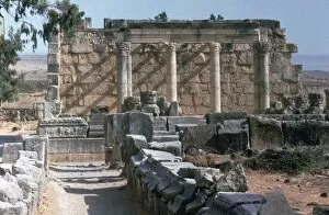 Capernaum Gallery: Capernaum Temple, 5th century