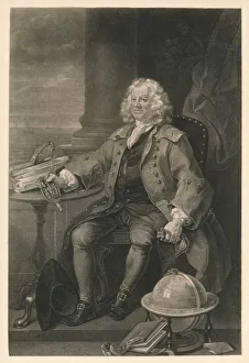 Henry Austin Dobson Prints: Capitain Thomas Coram, 1740. Artist: William Hogarth