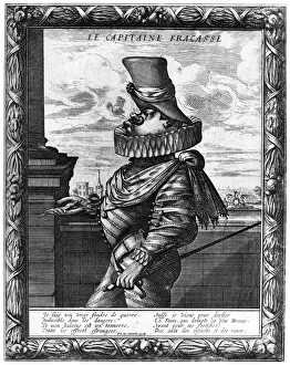 Privilege Prints: Capitaine Fracasse, c120-1670 (1924)Artist: Abraham Bosse