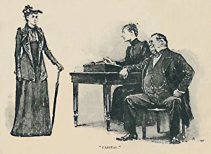 Employer Gallery: Capital, 1892. Artist: Sidney E Paget