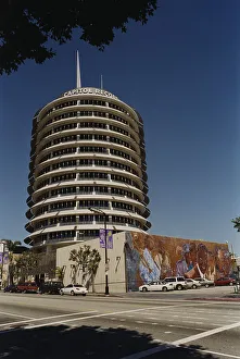 Californian Prints: Capital Records Building, Los Angeles, 2000. Creator: Brian Foskett