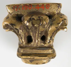 Reliquary Prints: Capital from a Reliquary Shrine, German, ca. 1175-1200. Creator: Unknown