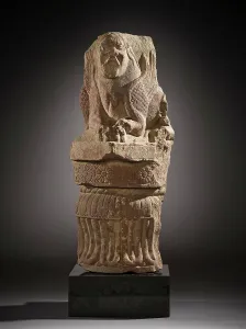 Capital Prints: Capital with Winged Lion, 2nd century. Creator: Unknown