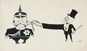 Dmitri Stachievich 1883 1946 Prints: Capitalism and German militarism are great pals