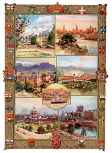 Australia Prints: Capitals of the British Empire, 1937. Artist: Charles E Turner