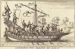 Galley Prints: Capitana del Armata de Colco. Creator: Balthasar Moncornet