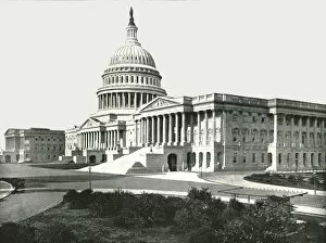 Capitol Collection: The Capitol, Washington DC, USA, 1895. Creator: W &s Ltd