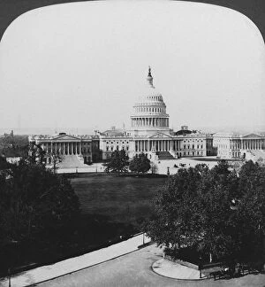 Images Dated 26th January 2008: The Capitol, Washington, DC, USA, 1901.Artist: HC White