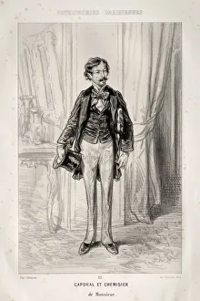Caporal et Chemisier. Creator: Paul Gavarni (French, 1804-1866)